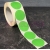 Kółka samoprzylepne zielone do zaklejania i oznaczania towaru 40 1k