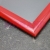 Ramka aluminiowa zatrzaskowa czerwona A3