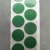 Kółka samoprzylepne z tkaniny zielone do zaklejania i oznaczania towaru 15 5k