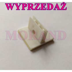 Uchwyt grip reklam prostopadły biały 25x25