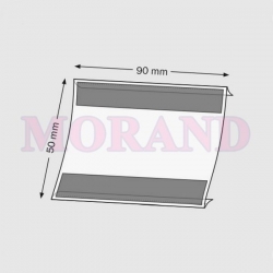 Kieszeń typu C 90x50 pasek samoprzylepny poziom