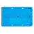 Etui kieszonka na kartę kredytową niebieskie 92x58